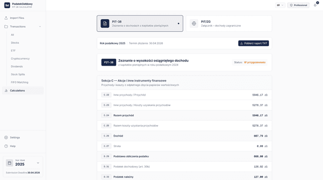 Export documents - preview